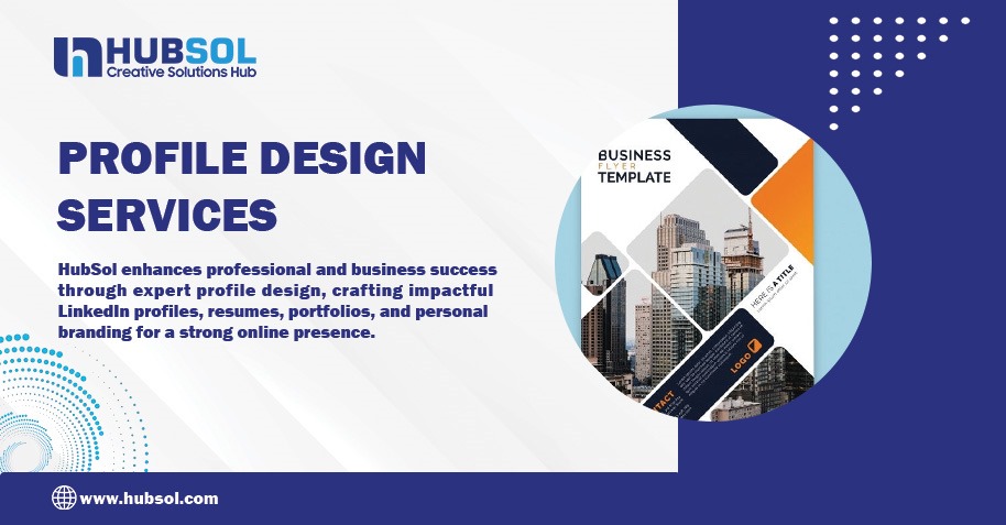 Professional Profile Design Services by Links Advertising